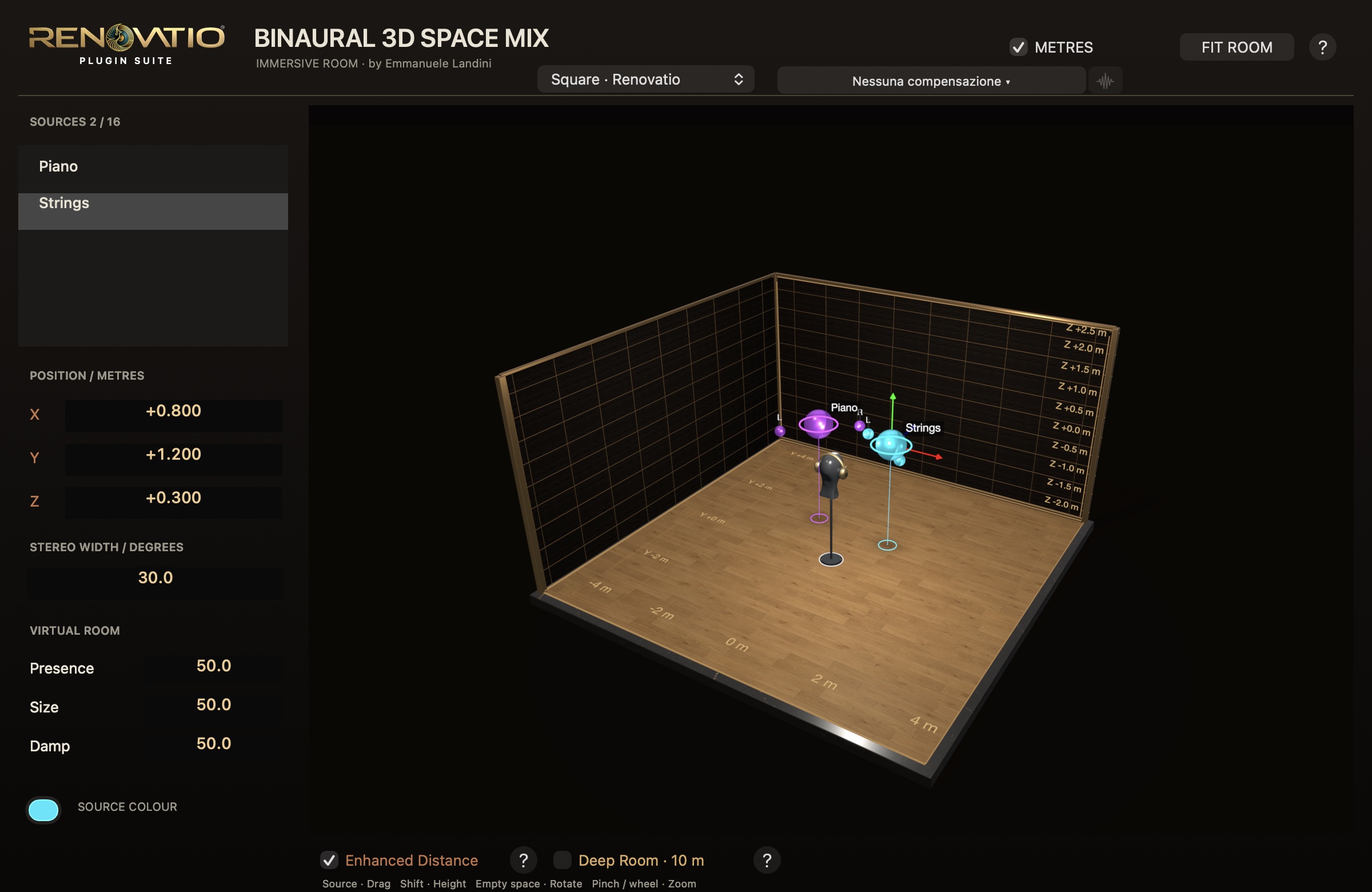 Binaural 3D Space Mix — 3D Studio